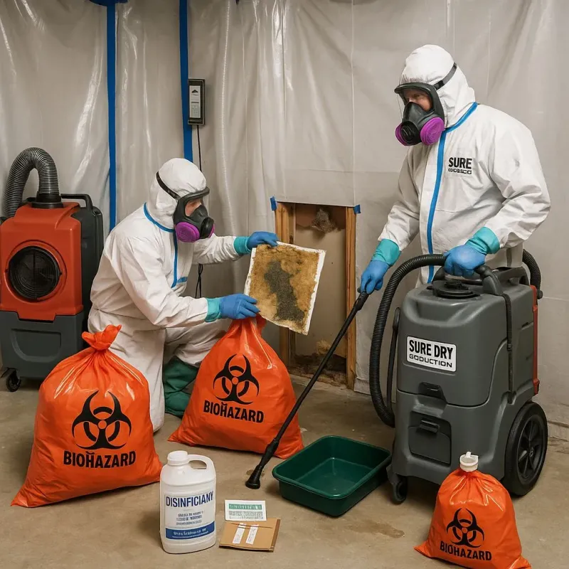 Contaminated Water Handling Protocols process in Leland, MI