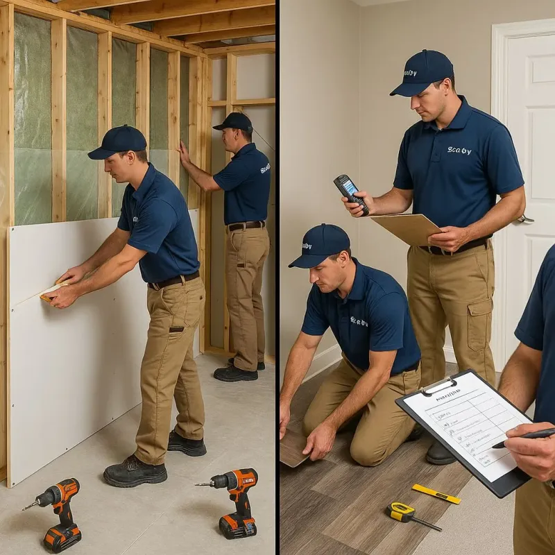 Repairs and Reconstruction process in Leland, MI